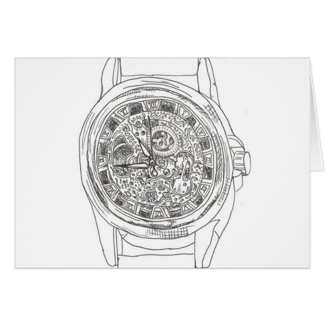 Handgelenk Whatch (Vorderseite (Horizontal))