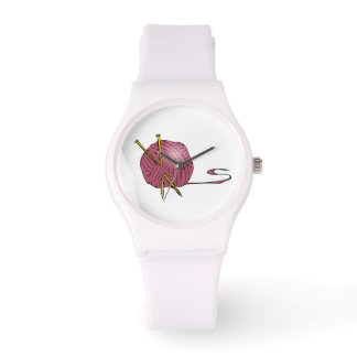 Handgelenke Stricknadeln Design Armbanduhr