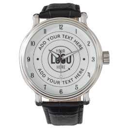 ⌚ Handgelenküberwachung für benutzerdefinierte Log Armbanduhr