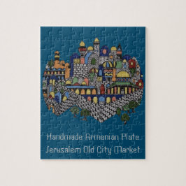 Handgemachte armenische Keramik-Platte