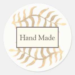 Handgemachte Aufkleber