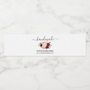 Handgemachte Blumenbezeichnungen für Aquarellbilde