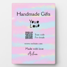 Handgemachte Geschenke für kleine Unternehmen, Lie Fotoplatte