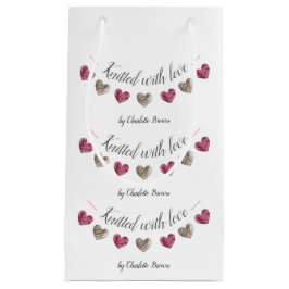 Handgemachte Geschenke "mit Liebe gegossen" Kleine Geschenktüte