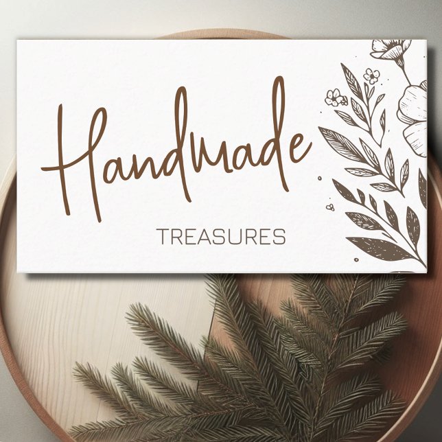 Handgemachte Handwerkskunst Zeichnend Blume von Bl Visitenkarte (Von Creator hochgeladen)