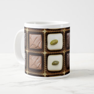 Handgemachte Luxusschokolade in einem Kasten Jumbo-Tasse