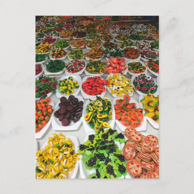 Handgemachte Magnete, Street Fair, New York City,  Postkarte (Vorderseite)