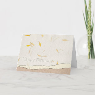 Handgemachte Papier Happy Birthday Karte