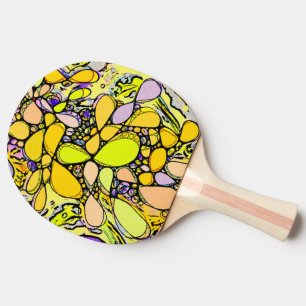 Handgemachte und digital gestrichene Muster Art 13 Tischtennis Schläger