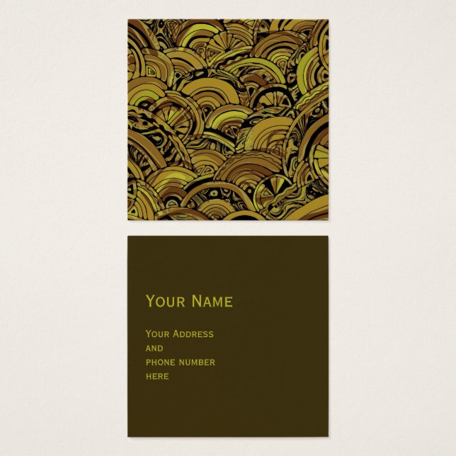 Handgemachte und digital gestrichene Muster Art 15 (Vorne & Hinten)