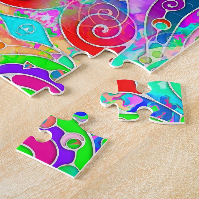 Handgemachte und digital gestrichene Muster Art 22 (Seite)