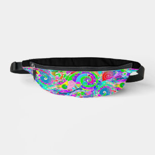 Handgemachte und digital gestrichene Muster Art 22 Bauchtasche