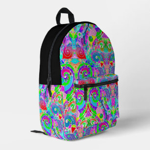 Handgemachte und digital gestrichene Muster Art 22 Bedruckter Rucksack