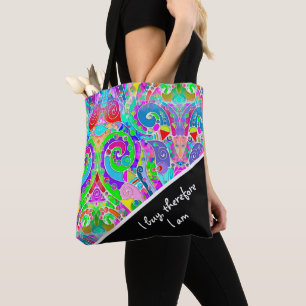 Handgemachte und digital gestrichene Muster Art 22 Tasche