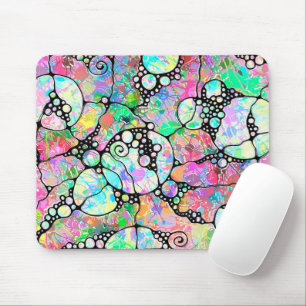 Handgemachte und digital gestrichene Muster Art 31 Mousepad