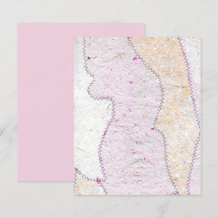 Handgemachtes, gestepptes Scrapbook-Papier in Lave