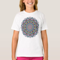 Handgemälde Mandala Uhr Gesicht 3