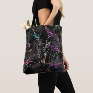 Handgemälde und digital gestrichene Muster Art 41 Tasche