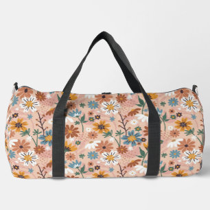 Handgemalt Blumenmuster-23136 Duffle Bag
