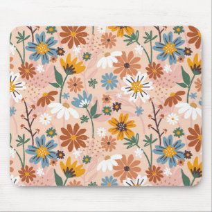 Handgemalt Blumenmuster-23136 Mousepad