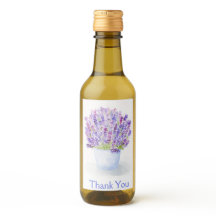 Handgemalt Loose Wasserfarbe Lavender DANK