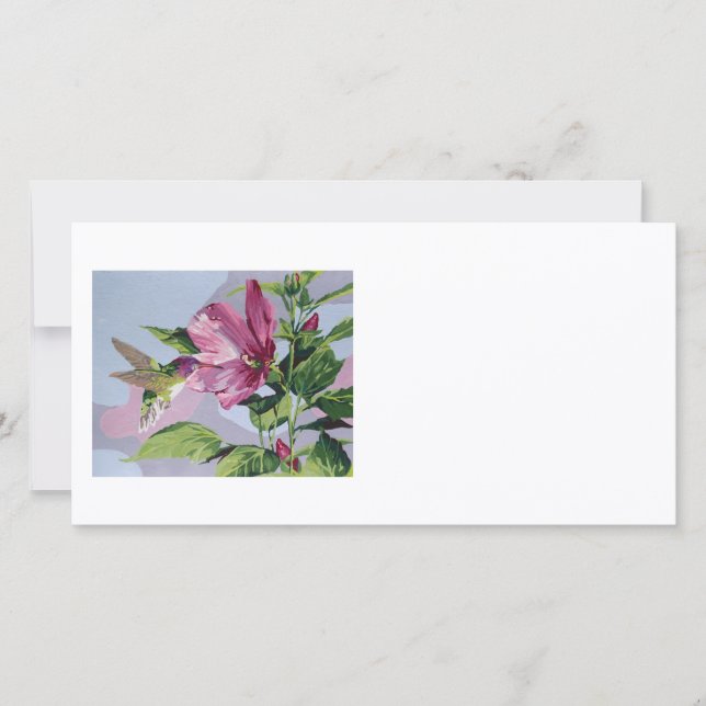 Handgemalt von Humminbird (Vorderseite)