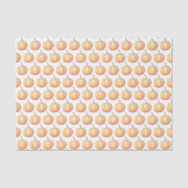 Handgemalt Wasserfarben Orange Pumpkin Seidenpapier