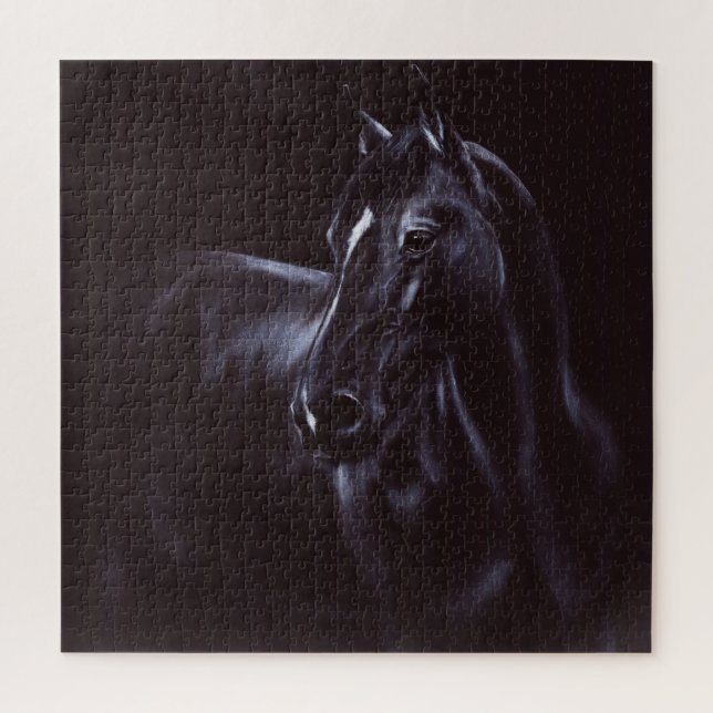 Handgemalte Equine Art (Vertikal)