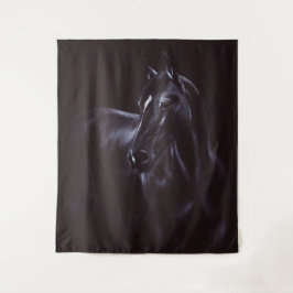 Handgemalte Equine Art Wandteppich