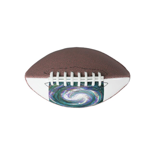 Handgemalte Galaxie Football (Vorderseite)