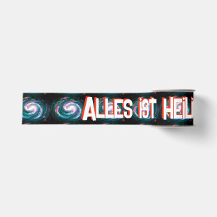 Handgemalte Galaxie ist alles heilig Ripsband