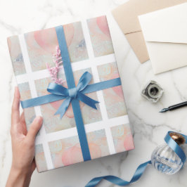Handgemalte Göttin Herz Geschenkpapier