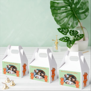 Handgemalte Halloween-Ghouls und Goblins-FOTO Geschenkschachtel
