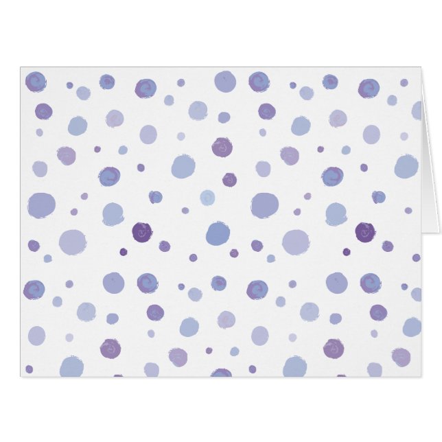 handgemalte Polka Punkte (Vorderseite (Horizontal))