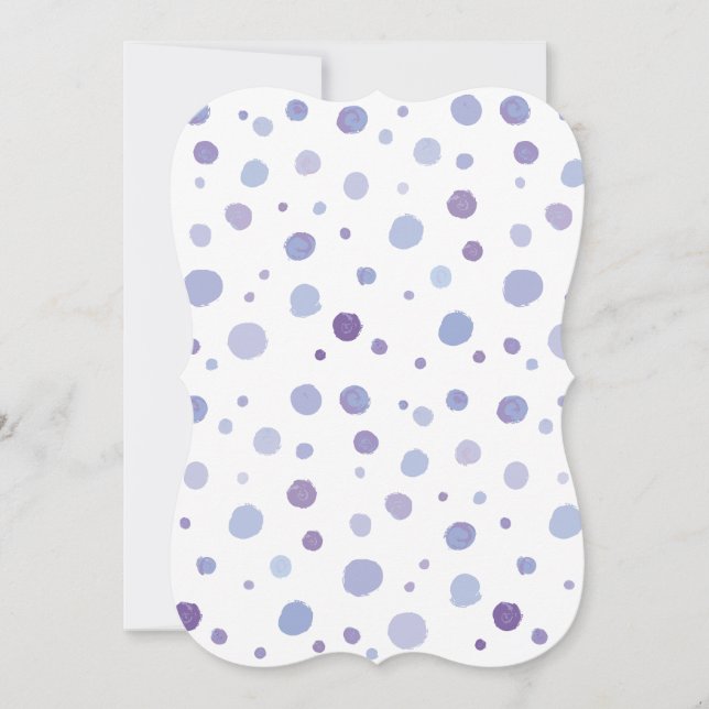 handgemalte Polka Punkte (Vorderseite)