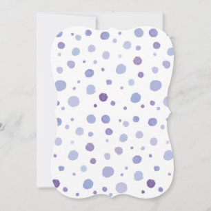 handgemalte Polka Punkte