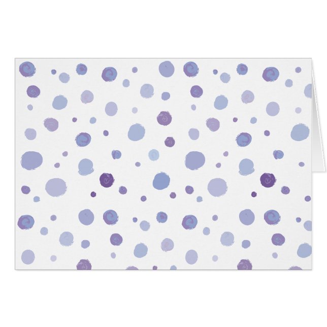 handgemalte Polka Punkte (Vorderseite (Horizontal))