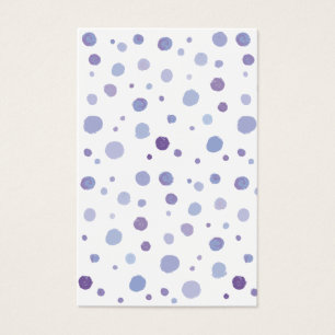 handgemalte Polka Punkte