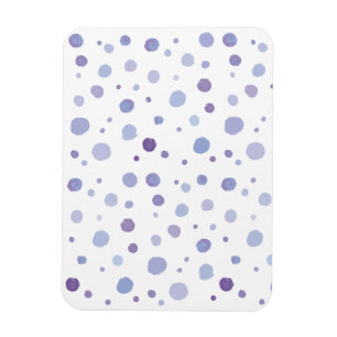 handgemalte Polka Punkte Magnet