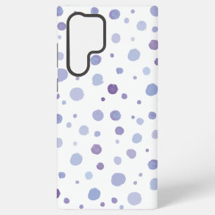 handgemalte Polka Punkte Samsung Galaxy Hülle