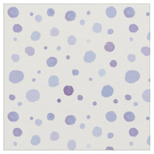 handgemalte Polka Punkte Stoff