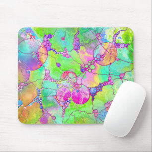 Handgemalte und digital gestrichene Muster Art 41 Mousepad