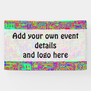 Handgemalte und digital gestrichene Muster Art 42 Banner