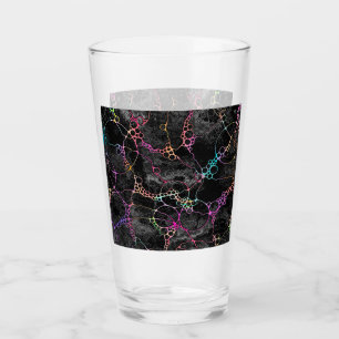 Handgemalte und digital gestrichene Muster Art 44 Glas
