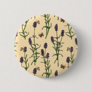 Handgemalte Wasserfarbe und Farbmuster mit Lava Button