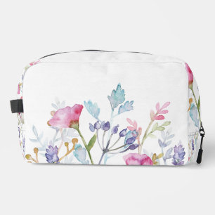 Handgemalte, wunderschöne Blumenmuster Waschbeutel