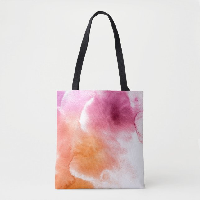 Handgemalter Hintergrund 3 2 des abstrakten Tasche (Vorderseite)