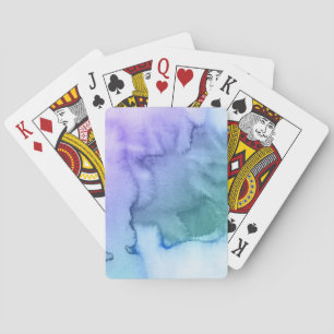 Handgemalter Hintergrund 6 2 des abstrakten Spielkarten