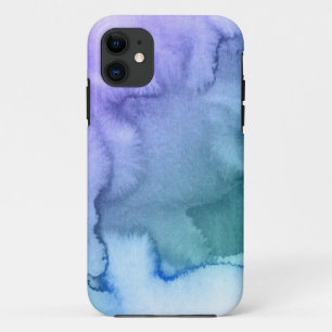Handgemalter Hintergrund 6 des abstrakten iPhone 11 Hülle