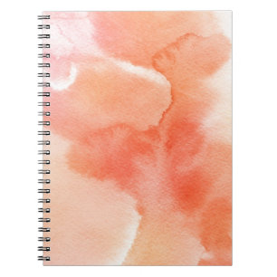 Handgemalter Hintergrund des abstrakten Watercolor Notizblock